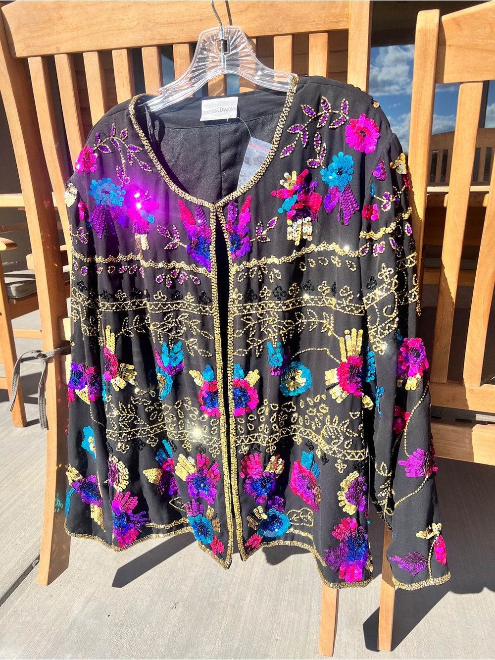 Draper and Damon’s Sequin Jacket/Shell